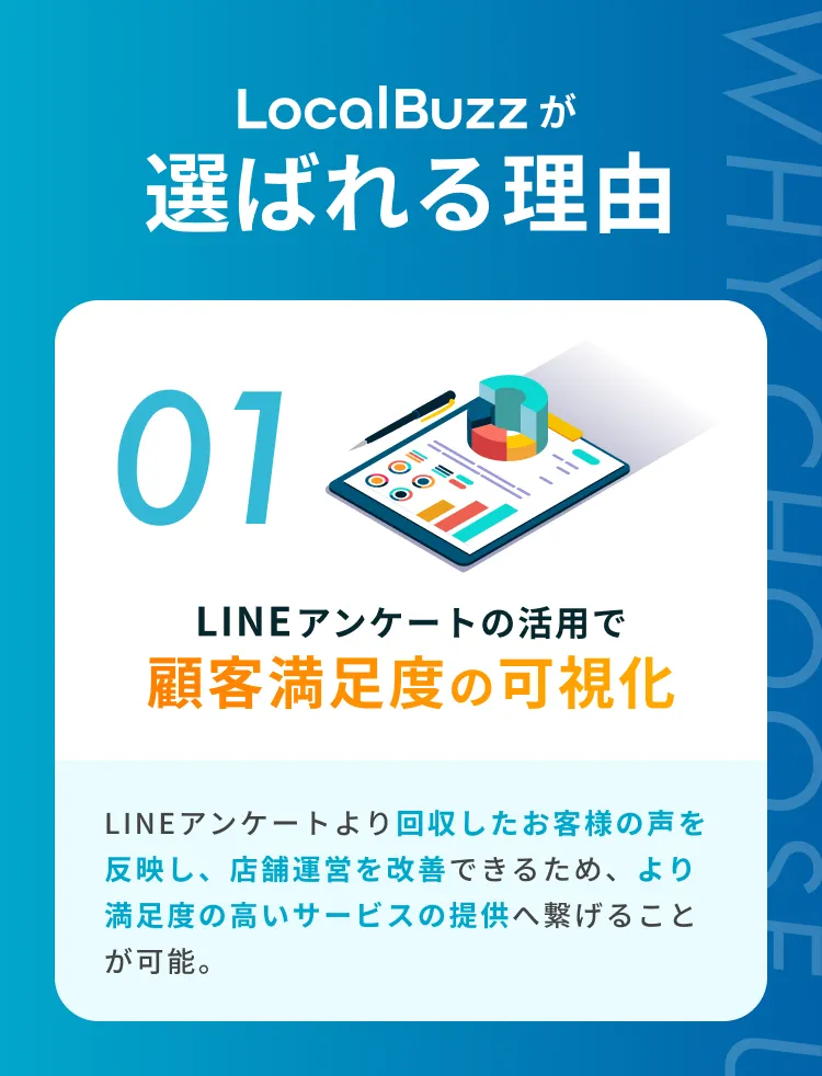 LocalBuzzが選ばれる理由１