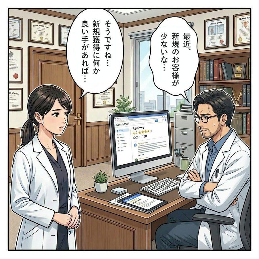 最近、新規のお客様が少ないな
